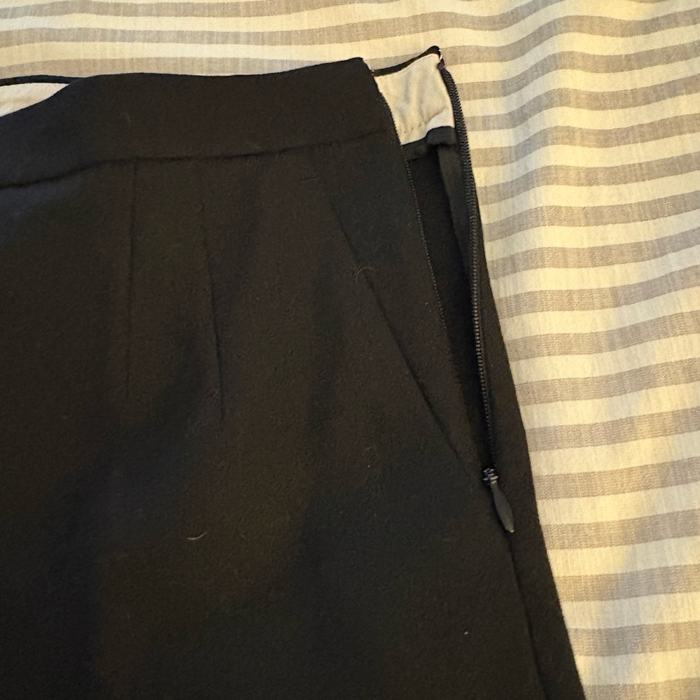 J. Crew Black Dress Pants with Side Zip